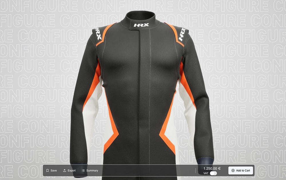 Configured suit design